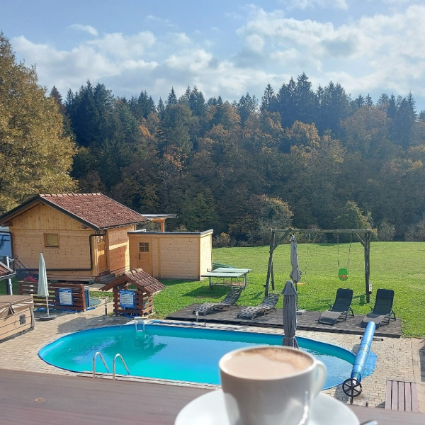 Lahinja & Kolpa River Apartments, Lahinja & Kolpa River Apartments s ogrevanim bazenom, savno in jacuzzijem, Gradac Gradac